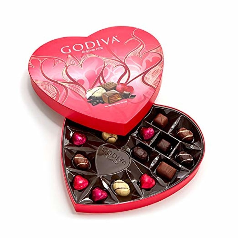 Godiva Chocolatier Assorted Chocolate Valentine's Day Heart