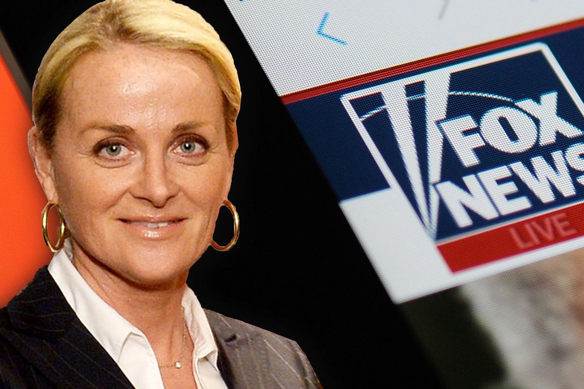Fox News CEO Suzanne Scott who is definitely not a Nazi