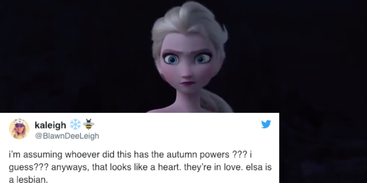 Fans Are Definitely Getting Some Lesbian Vibes From Elsa In The 'Frozen ...