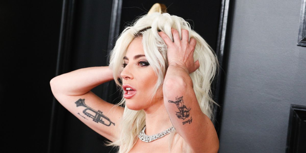 Lady Gaga Toasts Valentine's Day By Showing Off New Tattoo