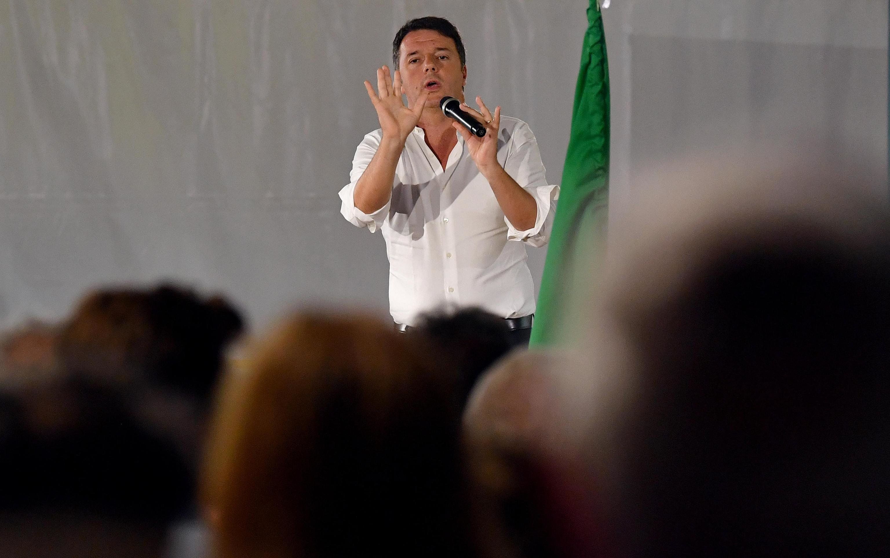 Mediaset rimuove il Renzi show dai palinsesti