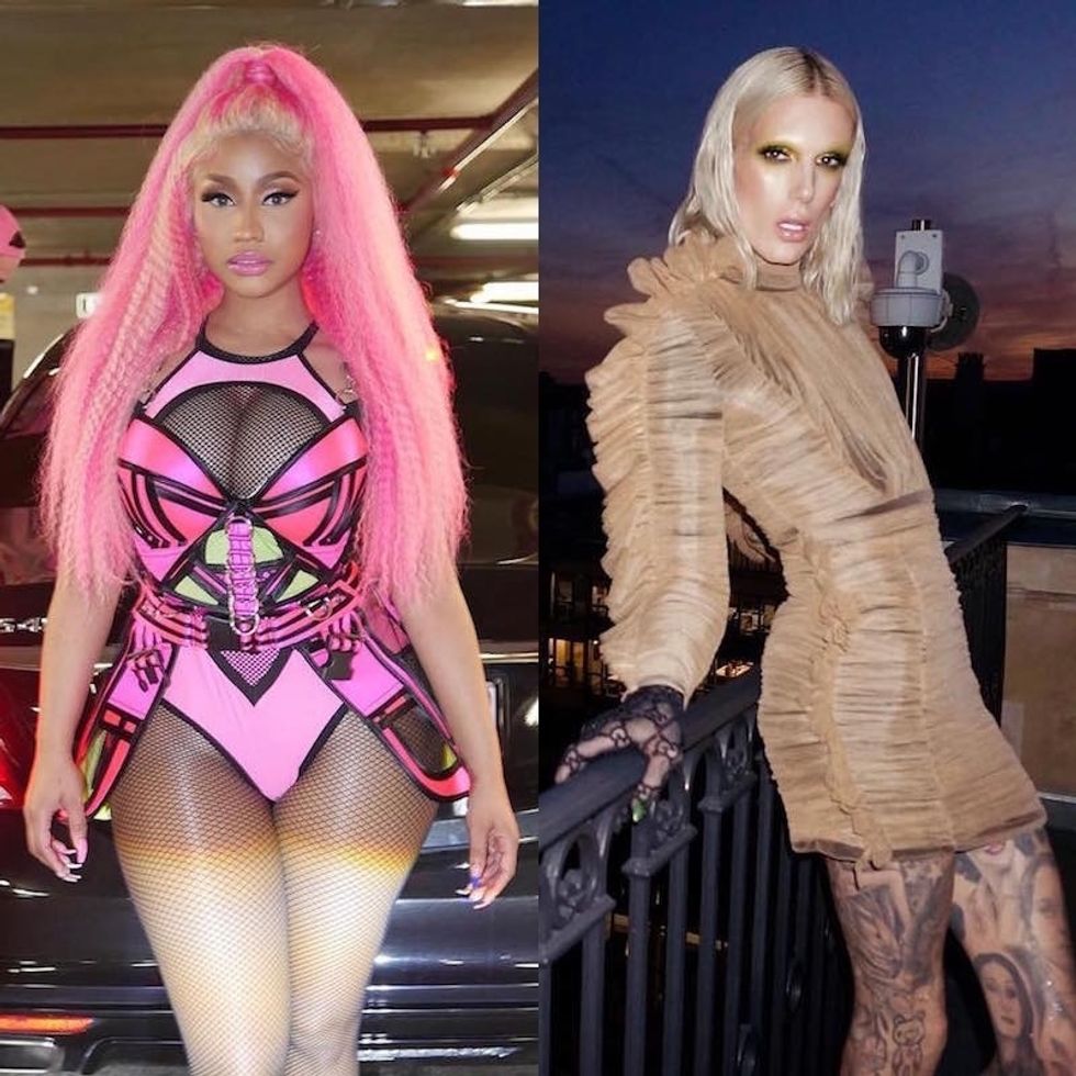 Nicki Minaj Rapped On Jeffree Star Single Lollipop Luxury Paper