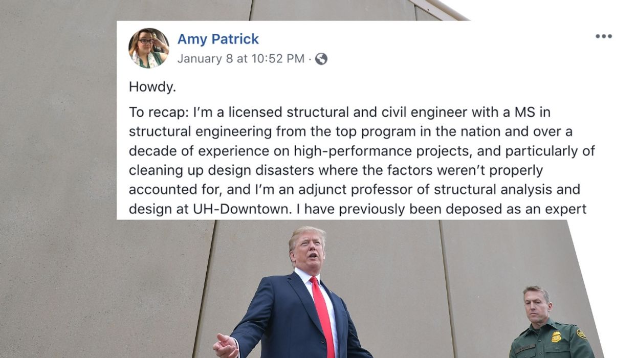 Engineering Expert Takes Down Trump's Wall Piece By Piece