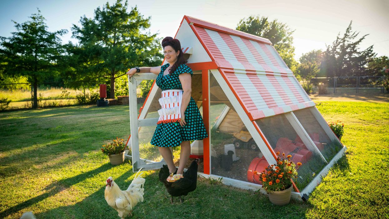 This Texas woman has a Whataburger-themed chicken coop