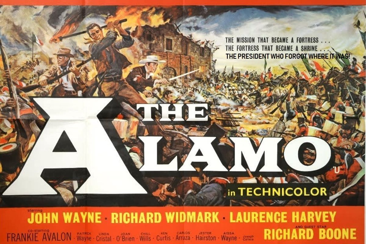 Donald Trump Knows WALL Always Works, Just Like At Alamo!