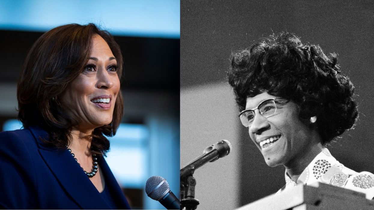 Kamala Harris Gives Nod To Black Pioneer Shirley Chisholm With Her 2020 Presidential Campaign Logo ❤️