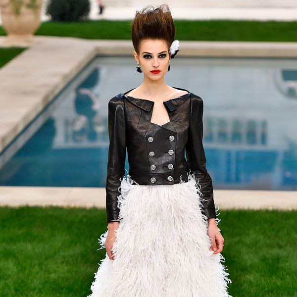 Chanel's Glam-Rock Garden Party