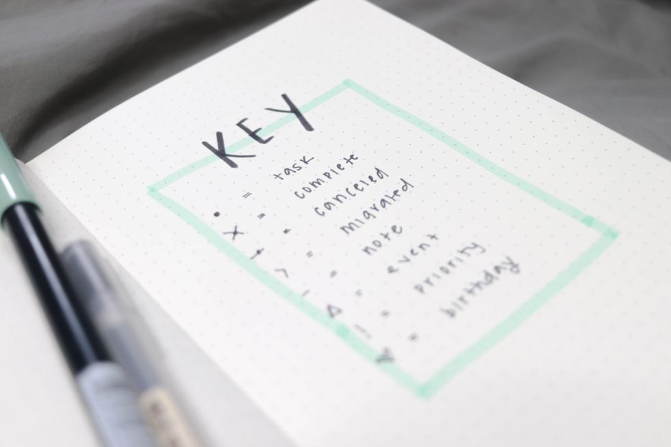 Stationery Wednesday - The Key to Bullet Journals