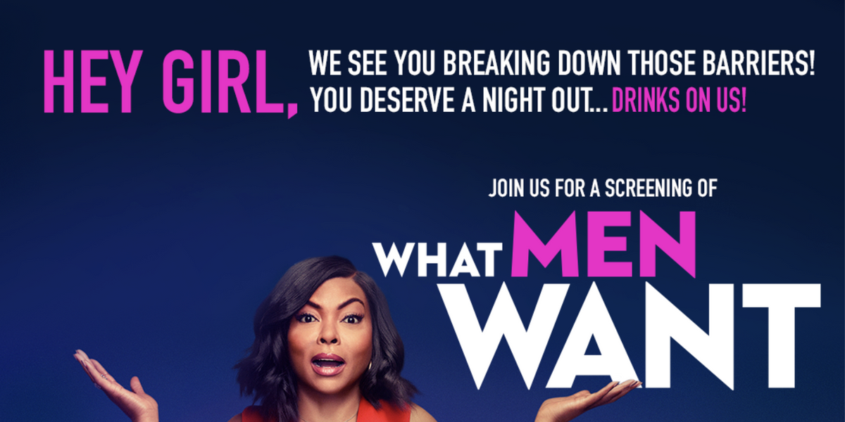 Join Us For Girls' Night Out At A ‘What Men Want’ Screening In Your City!
