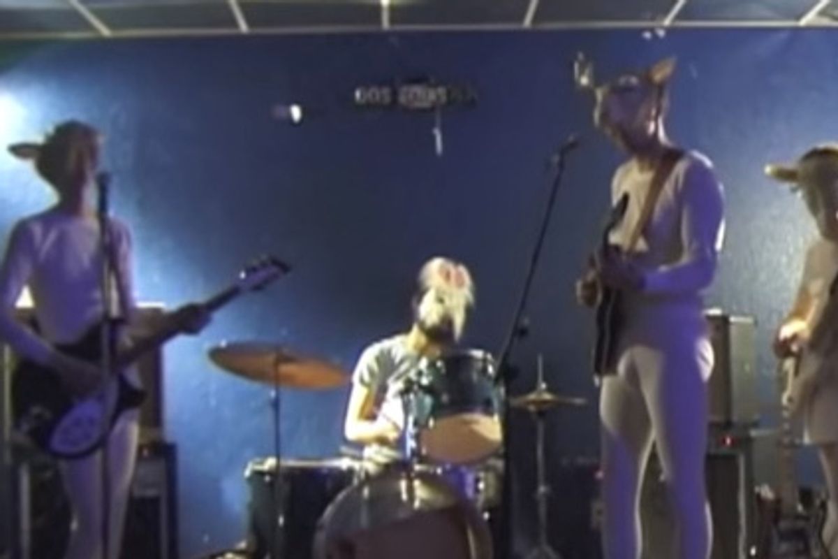 InfoWars Saw Goody Beto Busting Out Of His Sexxxy Devil Sheep Costume