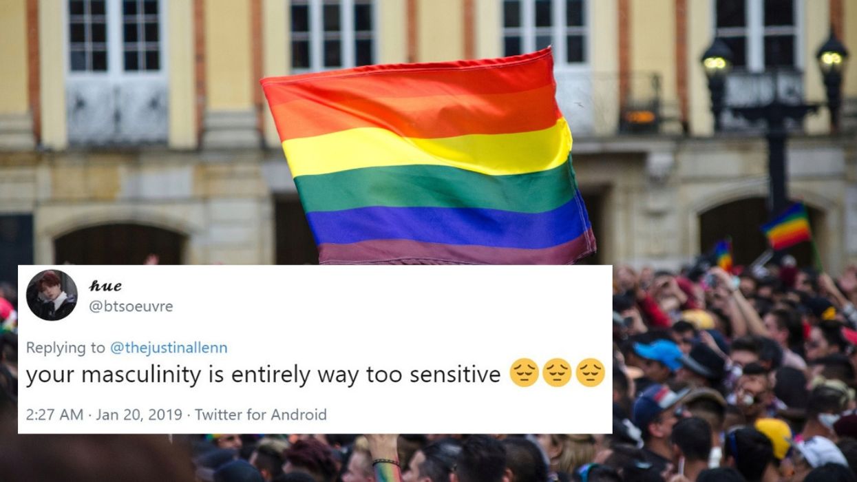Man Who Thinks The LBGTQ Community Is 'Too Sensitive' Gets A Complete Education From Twitter