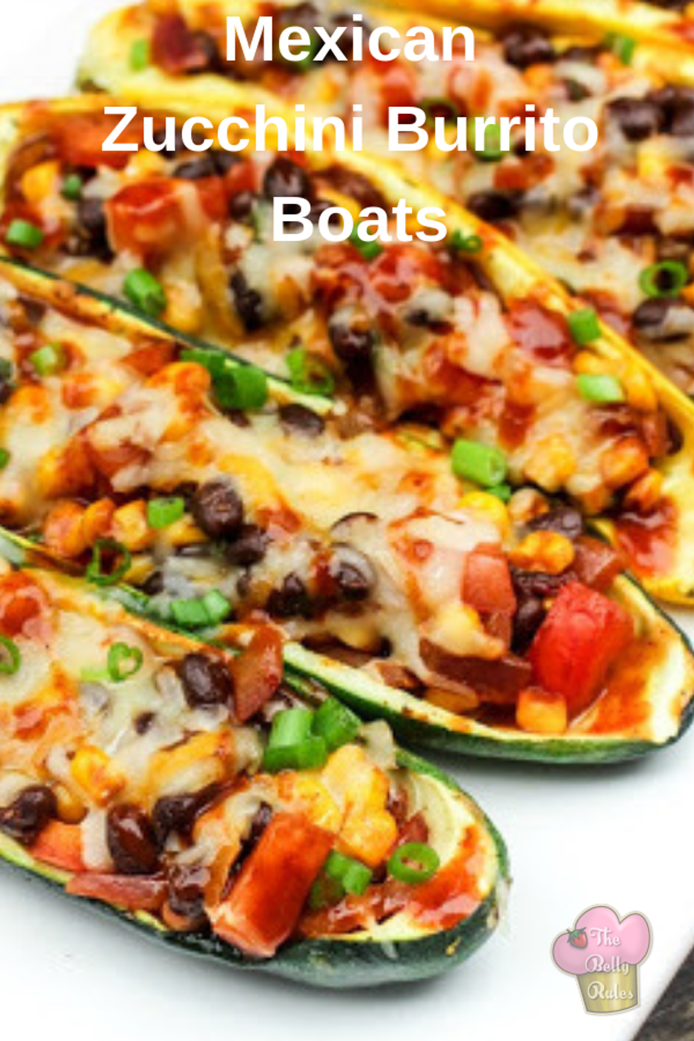 Mexican Zucchini Burrito Boats - My Recipe Magic