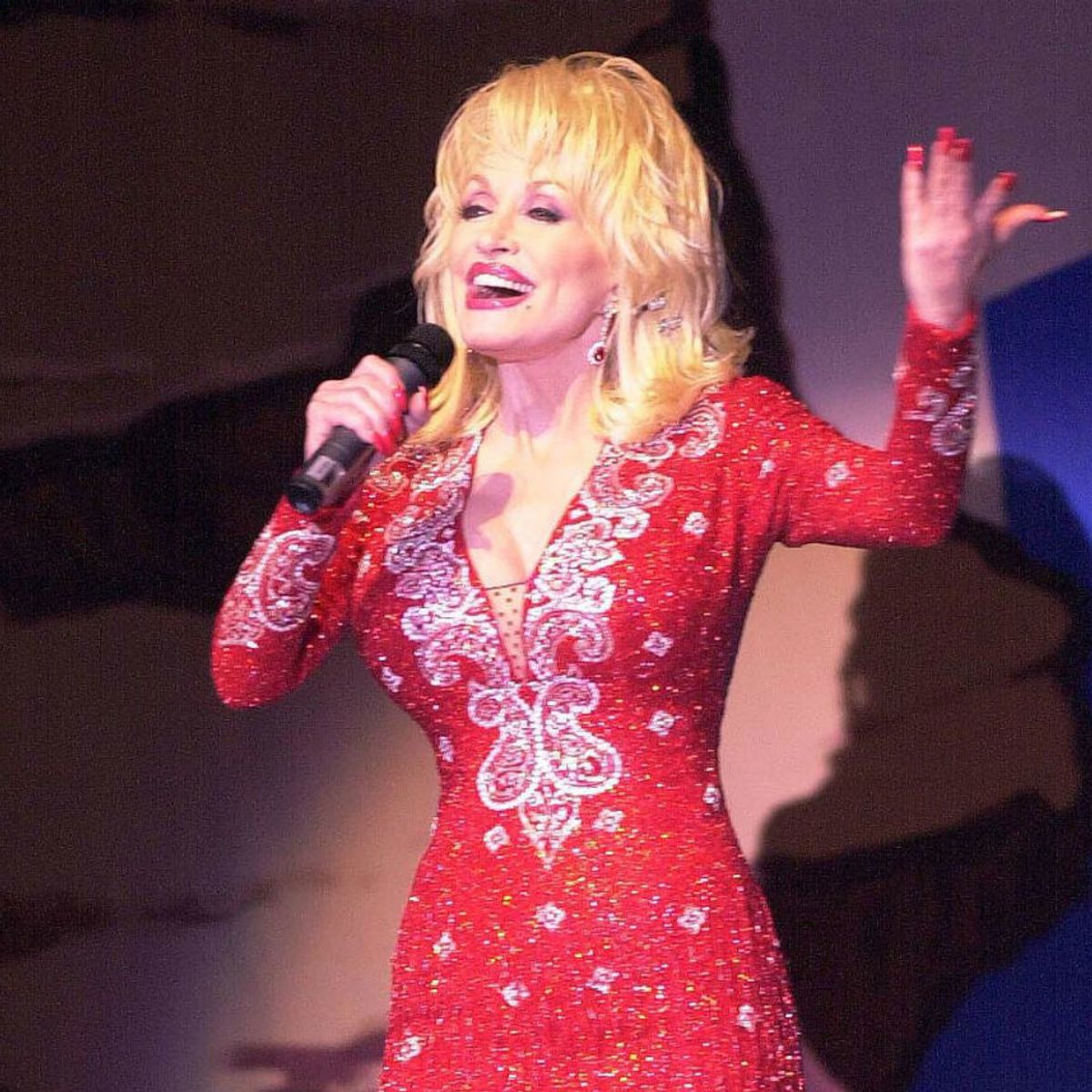 Dolly Parton loaned some of her blingiest outfits for an exhibit ...