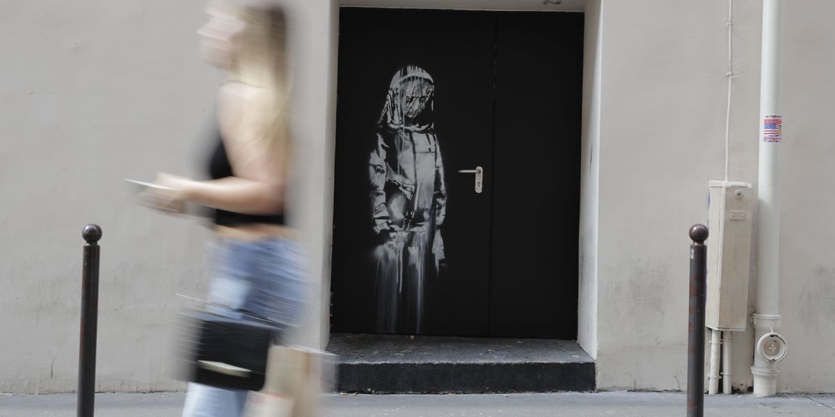 Where Did This Banksy-Tagged Door Go?