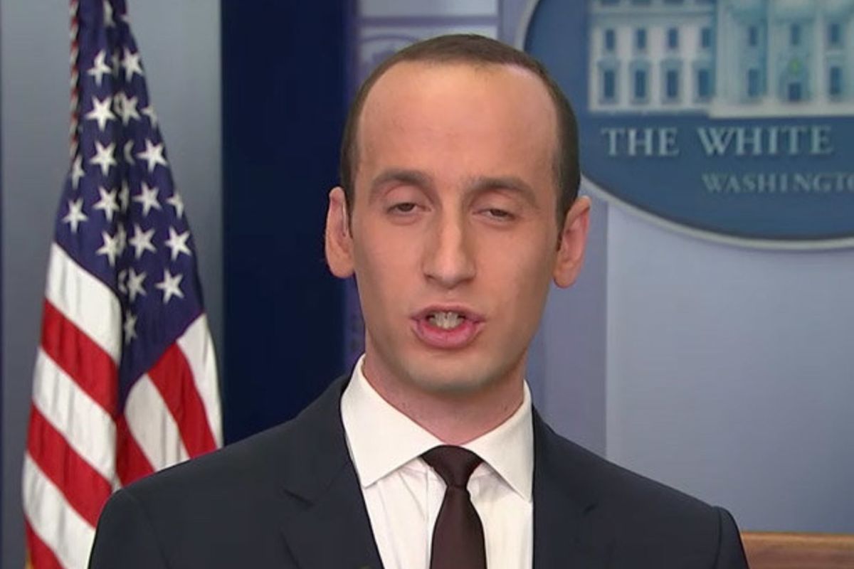 Stephen Miller Is Really F*cked Up. No, We Mean REALLY F*CKED UP.