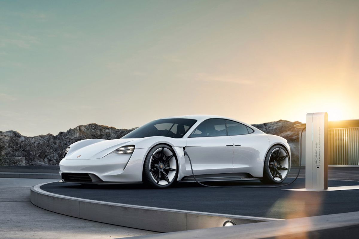 Porsche to offer three years of free electric car charging with Taycan