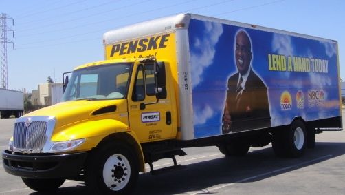 penske toy truck