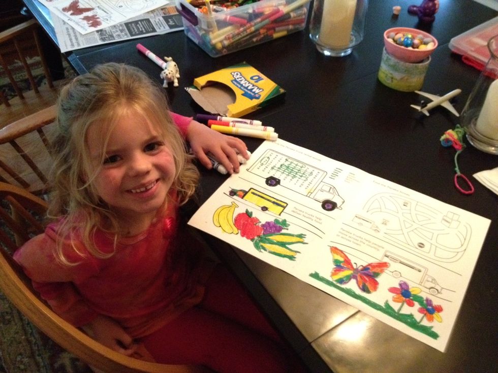 Download the Penske Truck Rental Coloring Book for Kids