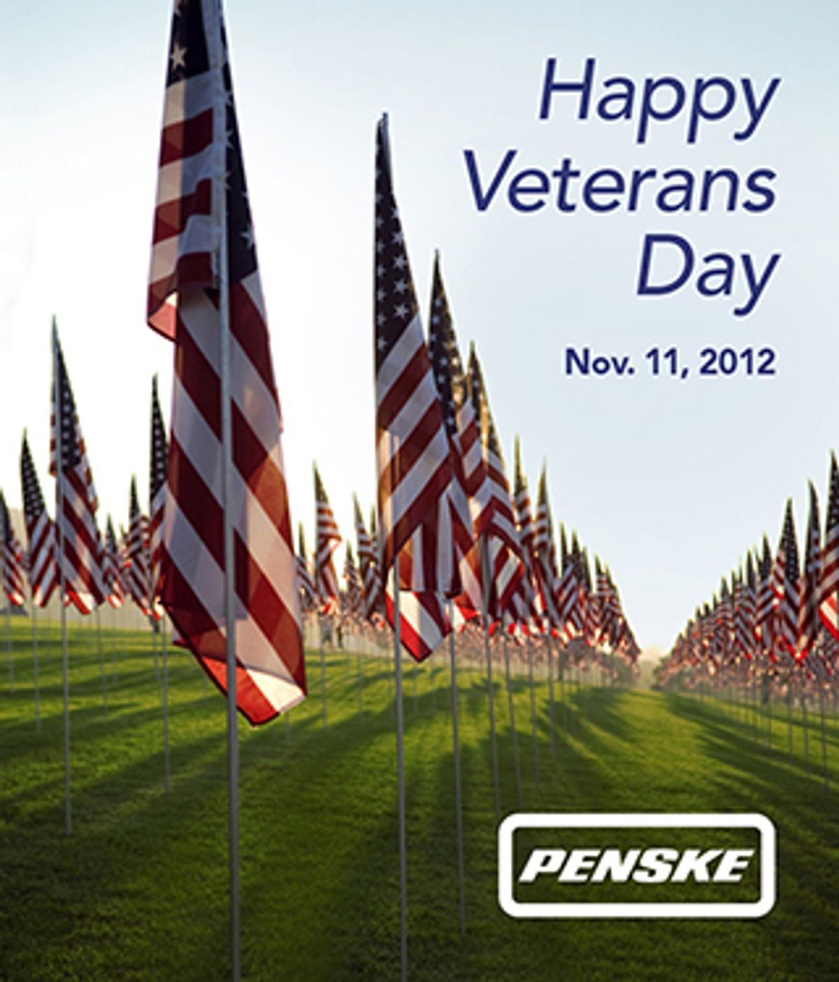 Penske Salutes Veterans and Military Personnel