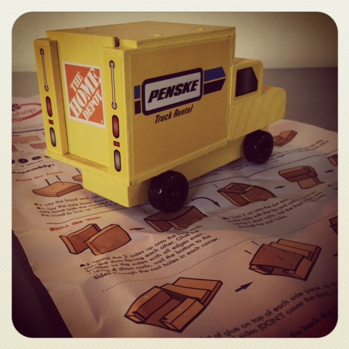 Fun Kid Stuff Build A Penske Truck At The Home Depot July 7 Penske