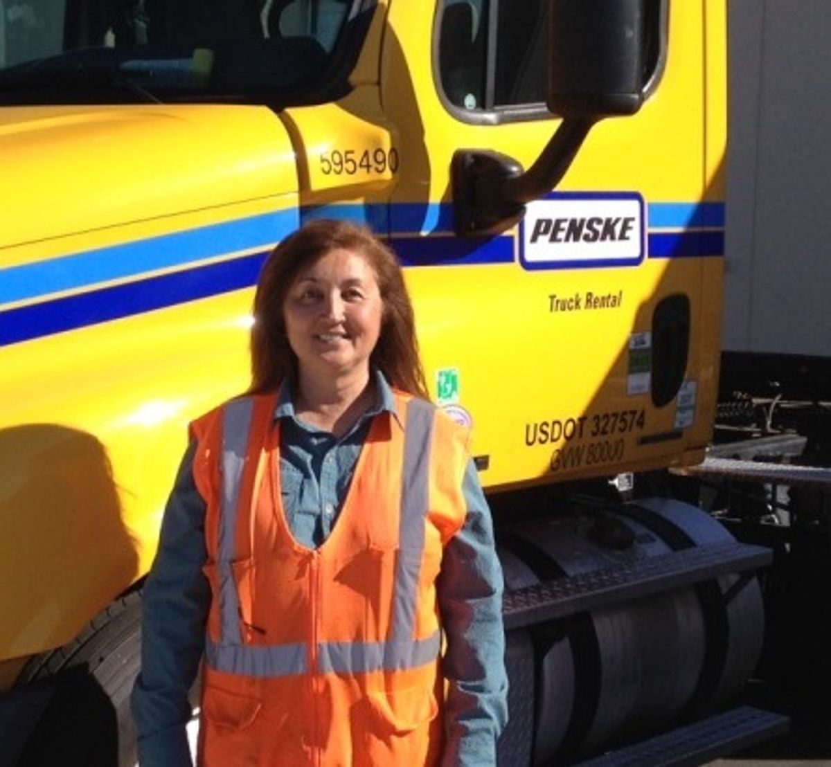 Penske Logistics Driver Enjoys the Scenic Route