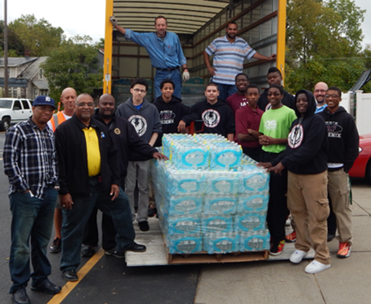 Flint, Michigan, Children Receive Much-Needed Water Donation