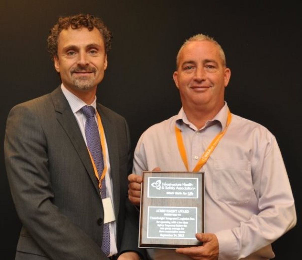 Ontario Infrastructure Health and Safety Association Award is Given