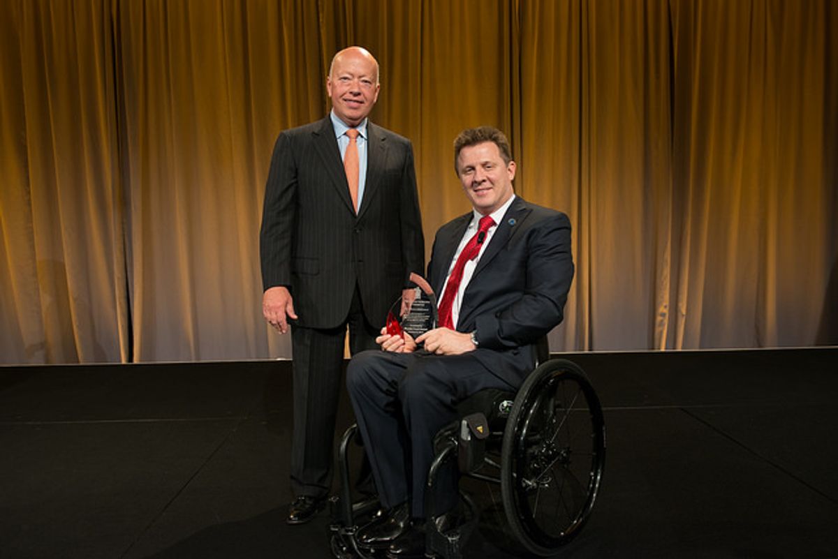 Penske Recognized for Support of Paralyzed Veterans