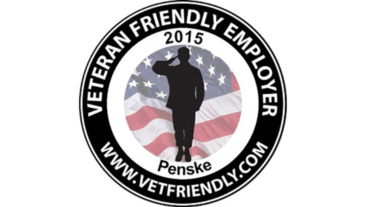 Penske Ranked Among Top 10 VetFriendly Employers in Virtual Career Fairs