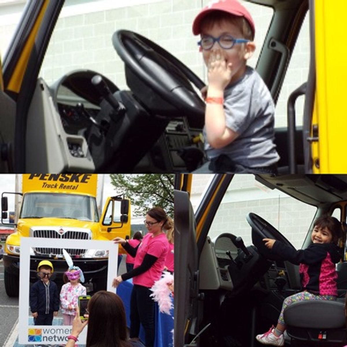 Penske Women’s Network Lends a Hand at Touch-A-Truck Event
