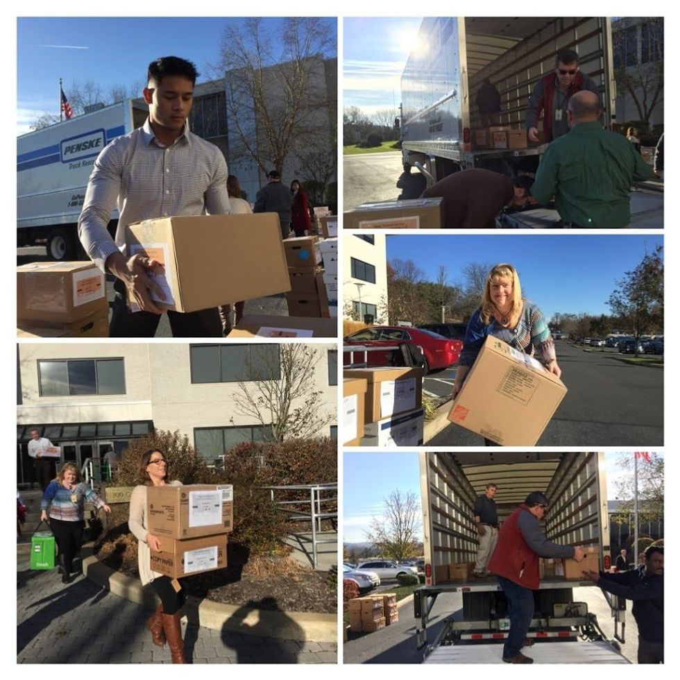 Penske Associates Provide Thanksgiving Meals for Area Families