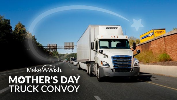 Penske Helps Mother’s Day Truck Convoy Celebrate 30th Anniversary