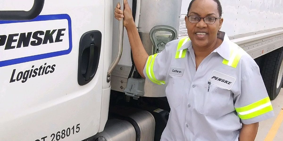 Penske Professional Truck Driver Charts Path to Rewarding Career Penske