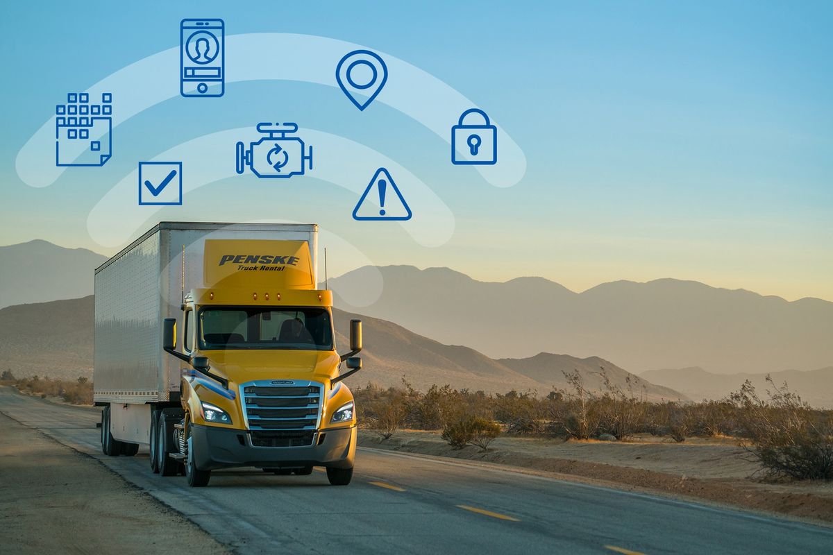 Penske Truck Leasing to Appear at Connected Fleets USA Conference