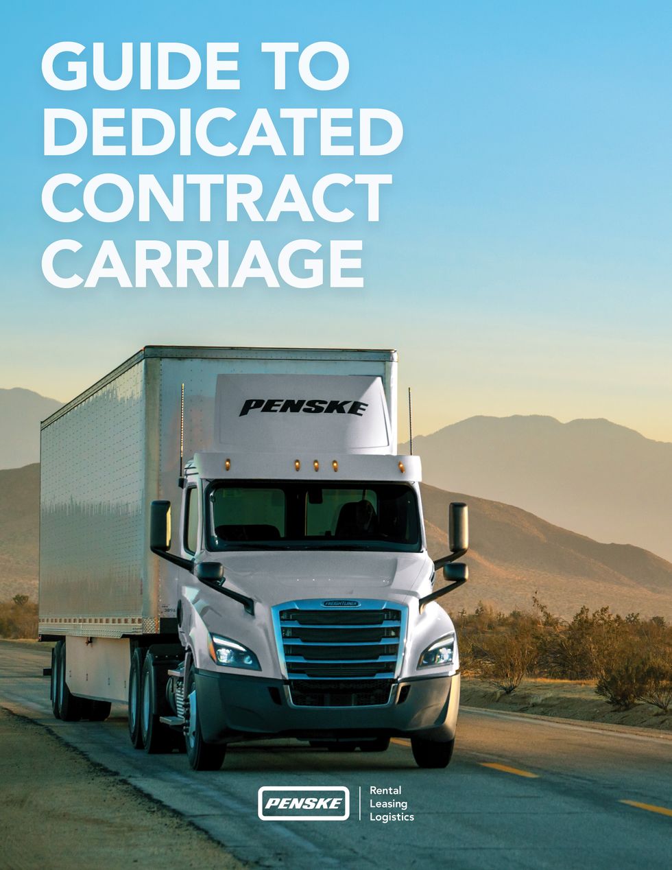 Penske Logistics Delivers New Guide to Dedicated Contract Carriage Services