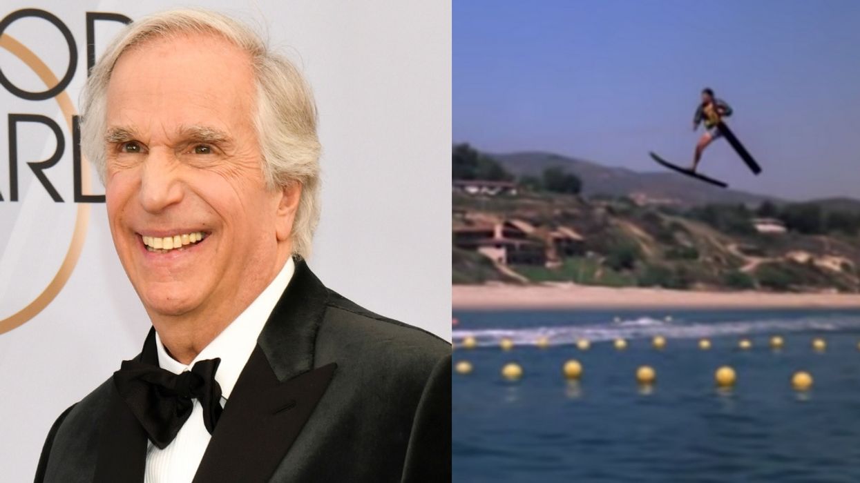 Henry Winkler Is Proud To Be The Only Actor To Have Literally 'Jumped The Shark' Twice 😂