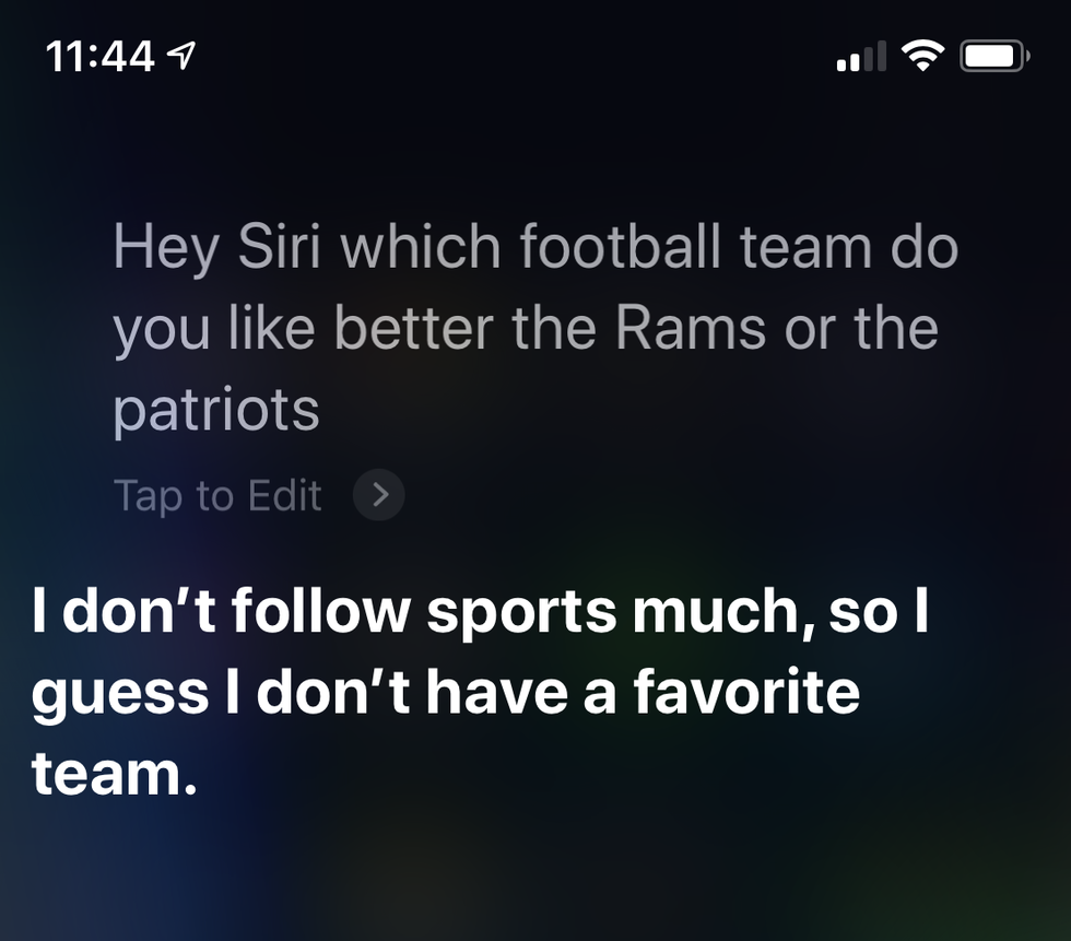 Super Bowl Siri Digital Assistants