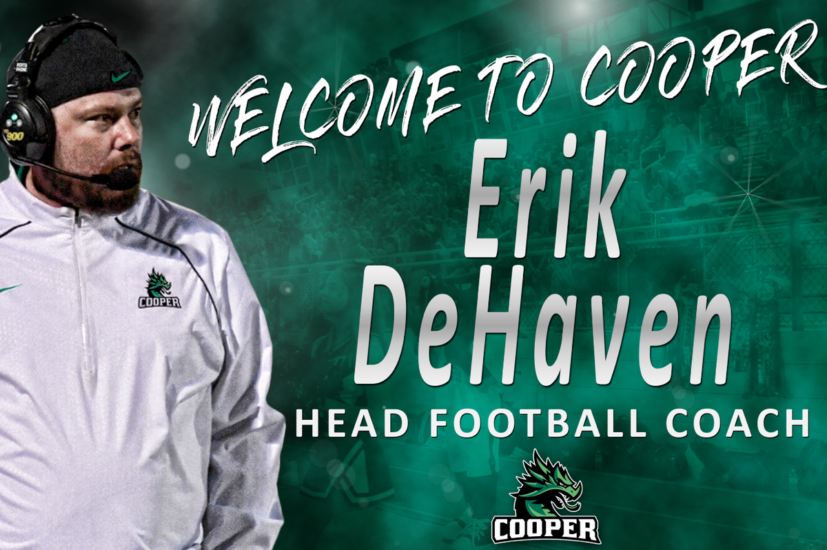 John Cooper School makes splash hire with Erik DeHaven