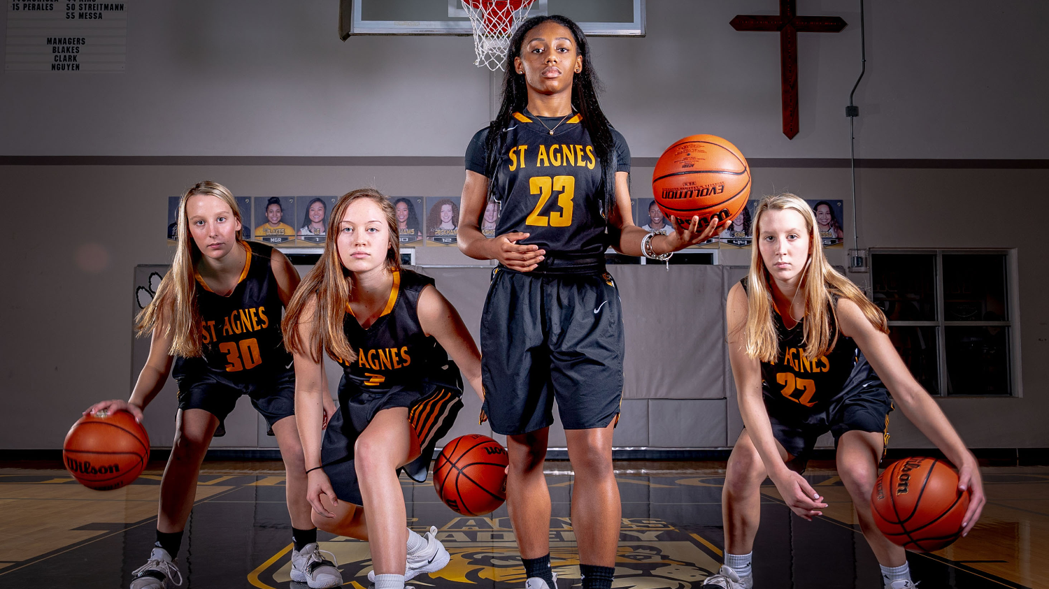 St. Agnes seniors each eclipse 1,000 career points