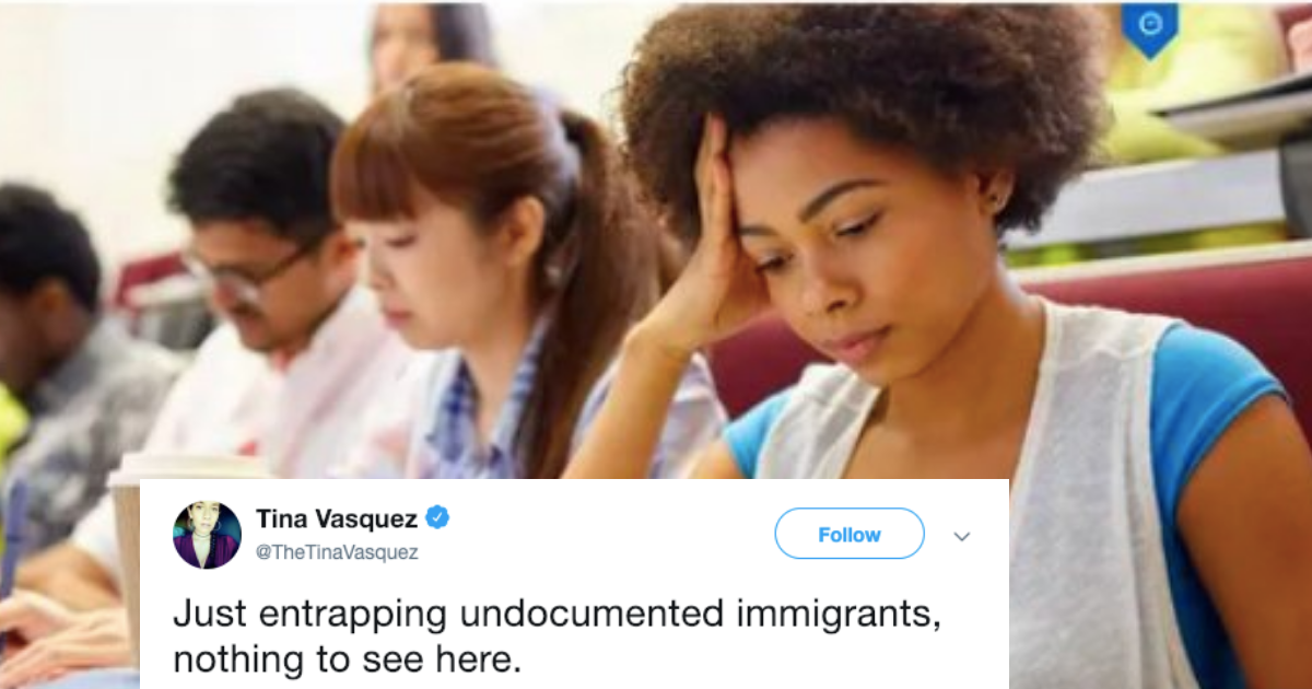 The Department Of Homeland Security Created A Fake University To Lure In Illegal Immigrants In Michigan 😡