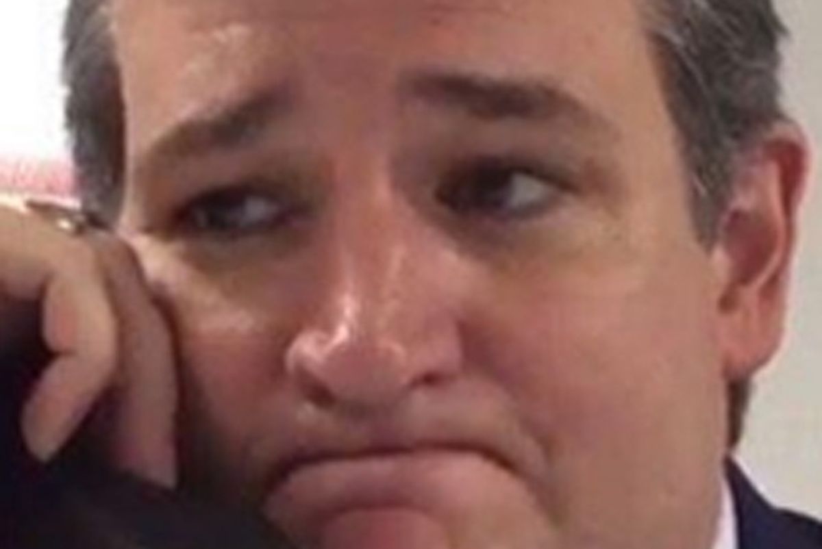 Ted Cruz Weeps For Racism Joe Biden Doing To White Judges