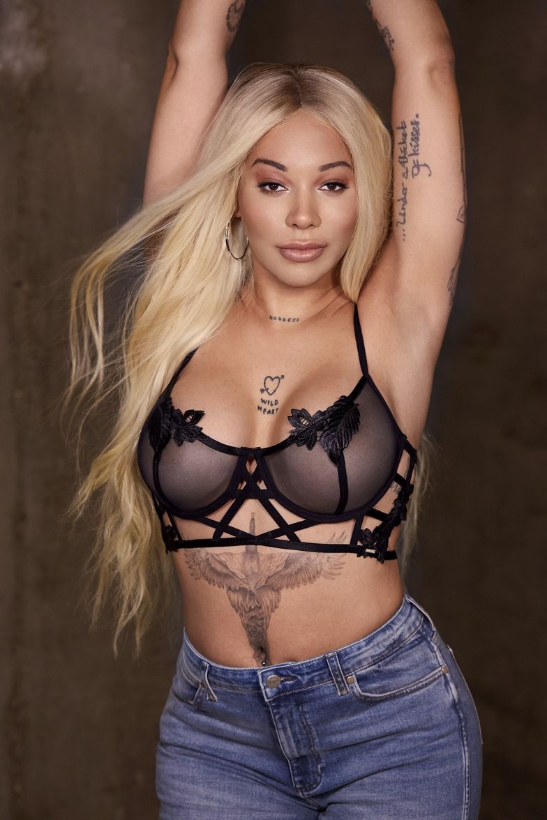 Munroe Bergdorf Fronts Bluebella Lingerie's #LoveYourself - PAPER Magazine