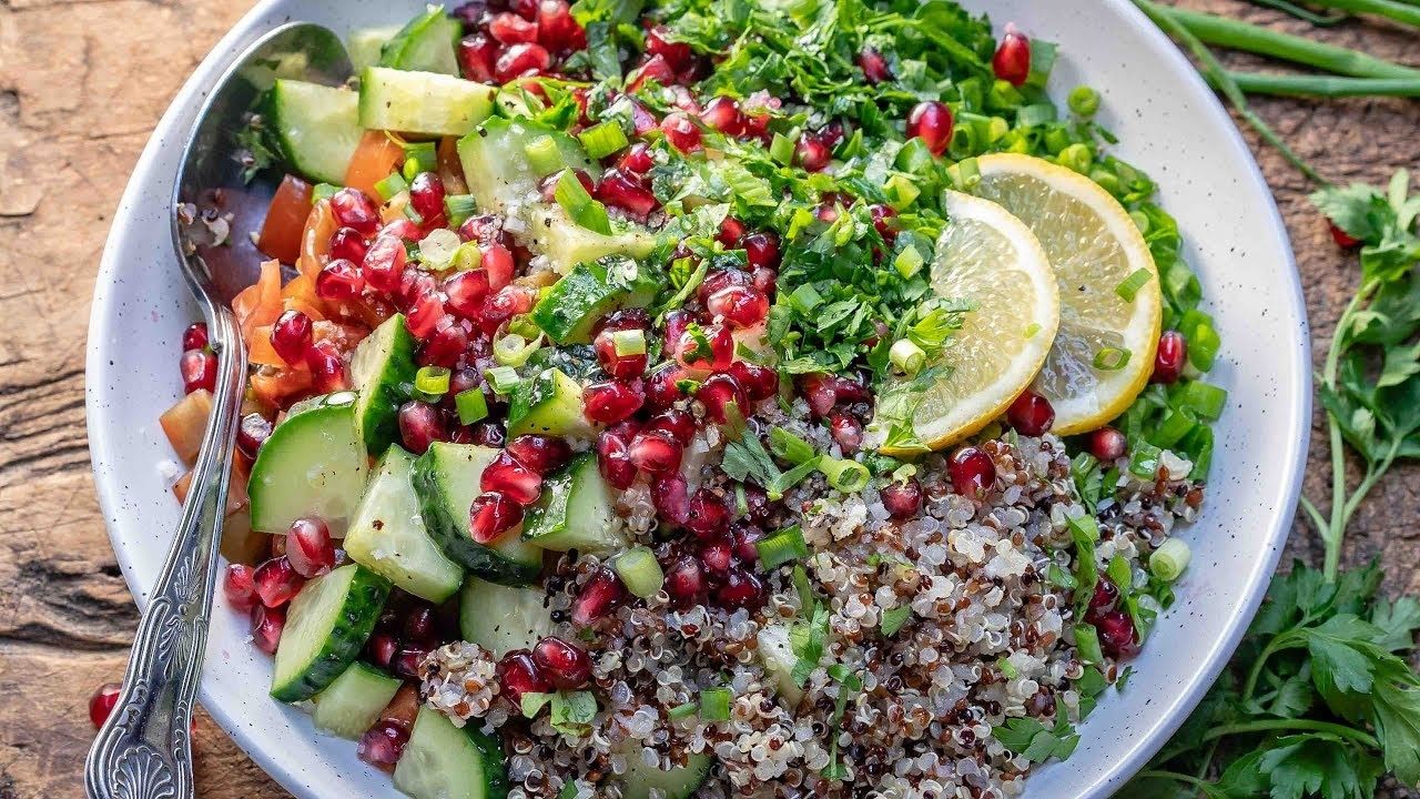 Easy Quinoa Tabbouleh Salad