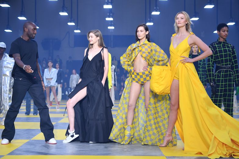 Karlie Kloss, Gigi and Bella Hadid steal Off-White show at Paris