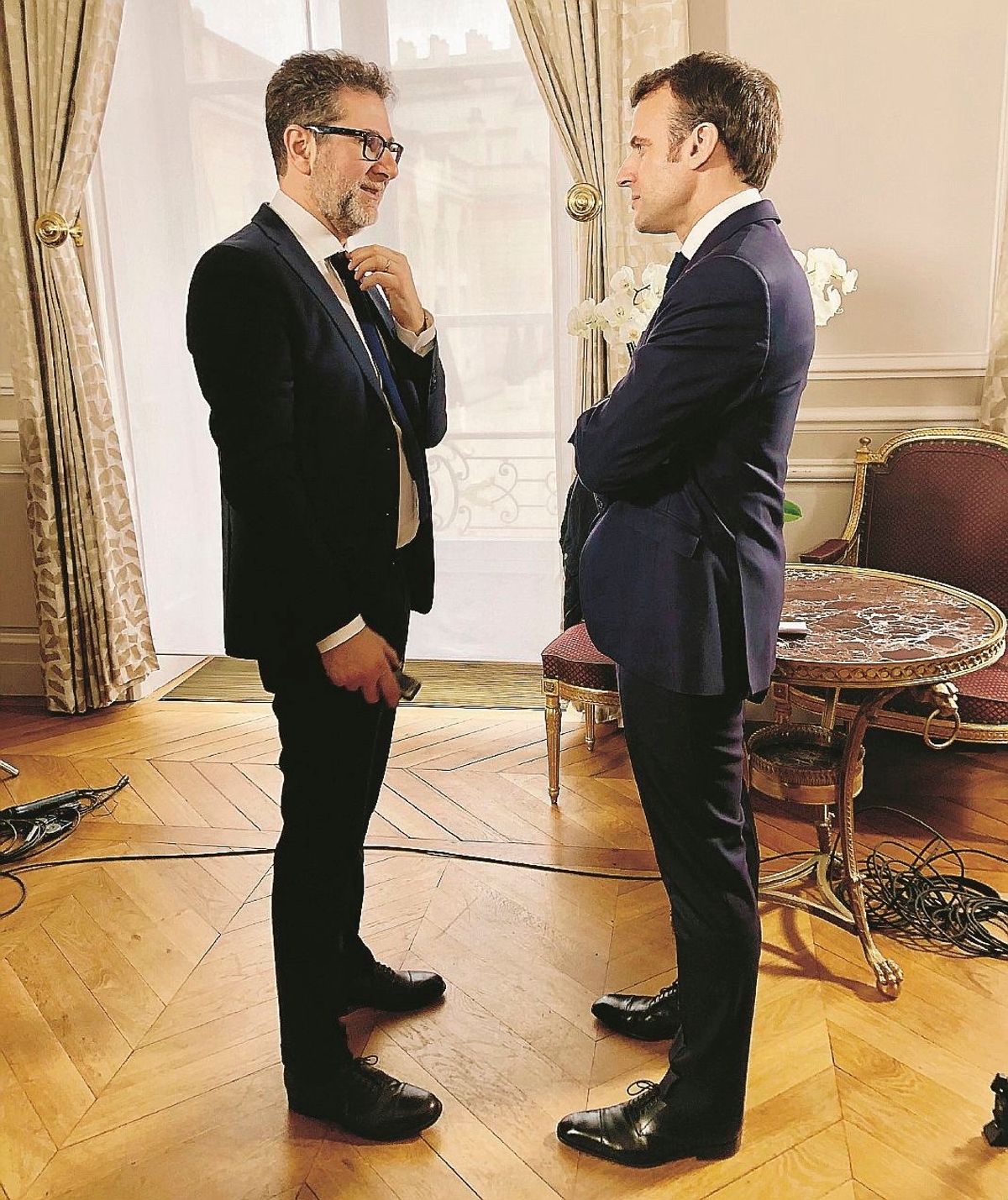 Fazio fa la telemarchetta a Macron che così potrà «educarci» da Rai 1