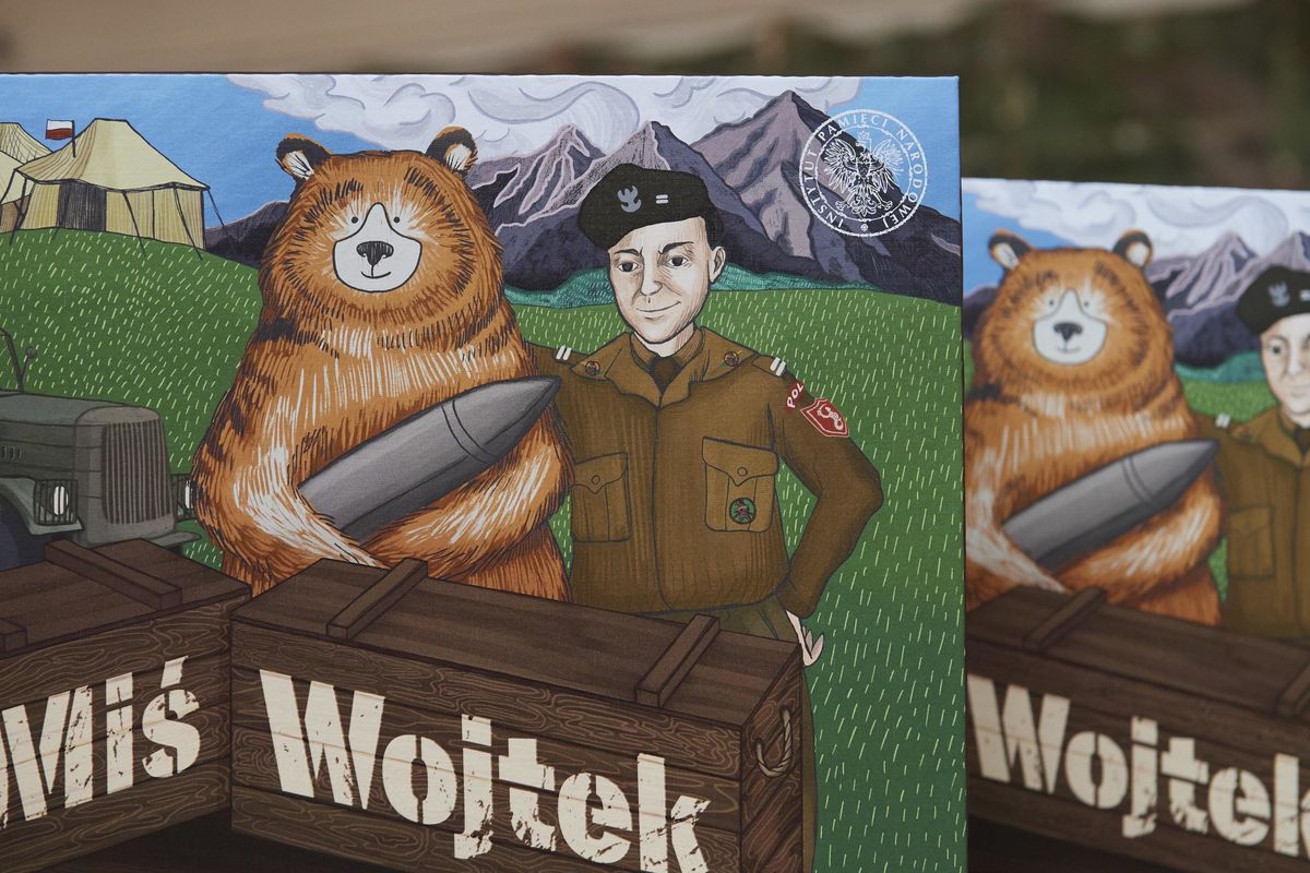 Wojtek, orso soldato che andava pazzo per birra e sigarette