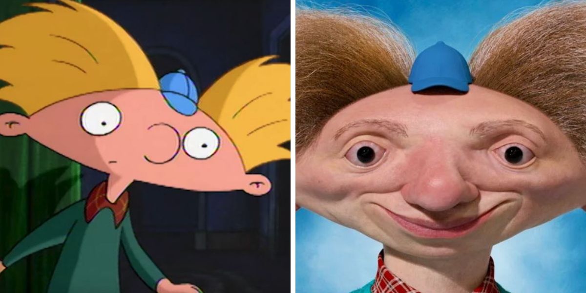 comicsands.com Artist's Recreation Of 'Hey Arnold' As A Real...