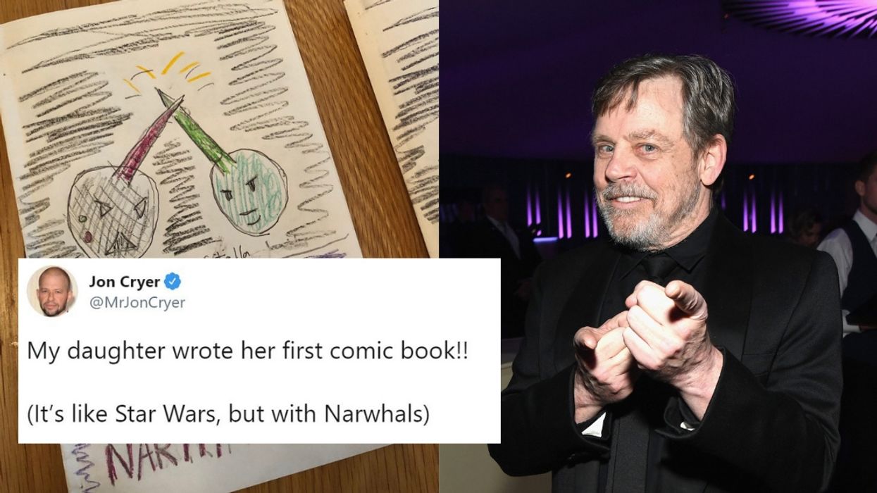 Jon Cryer's Daughter Wrote A 'Star Wars' Comic About Narwhals, And Mark Hamill Is All About It