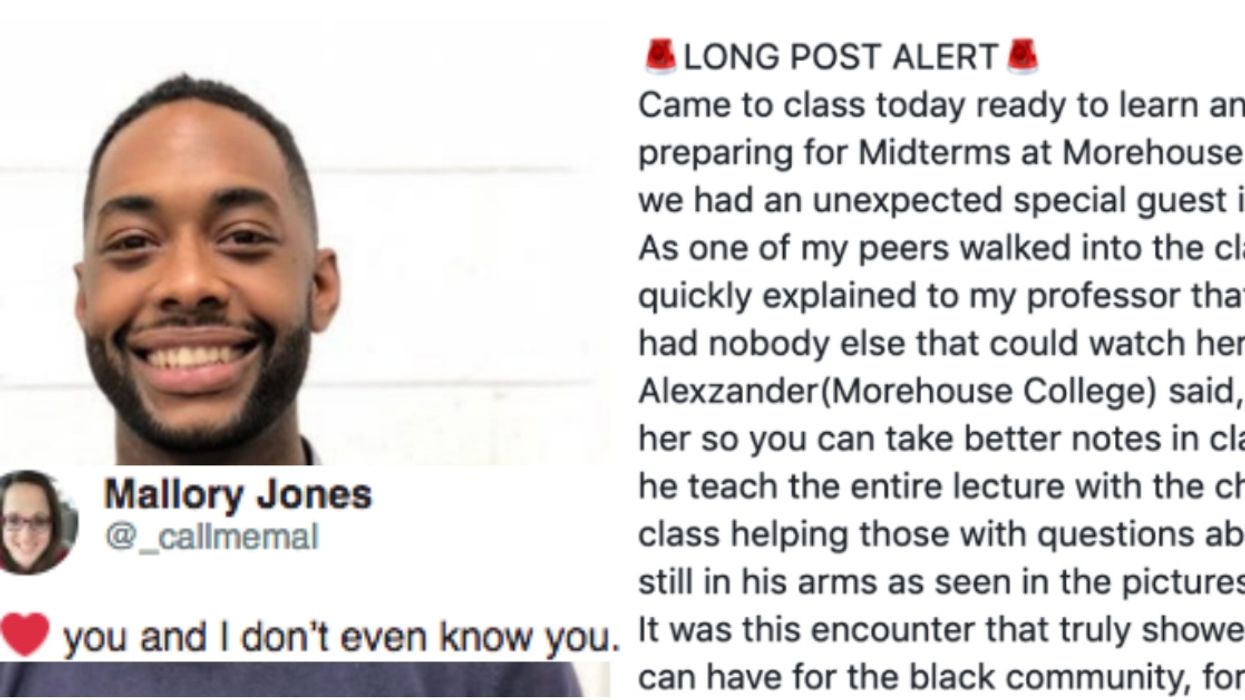 Math Professor Steps Up In The Best Way For Student Who Couldn't Find A Babysitter