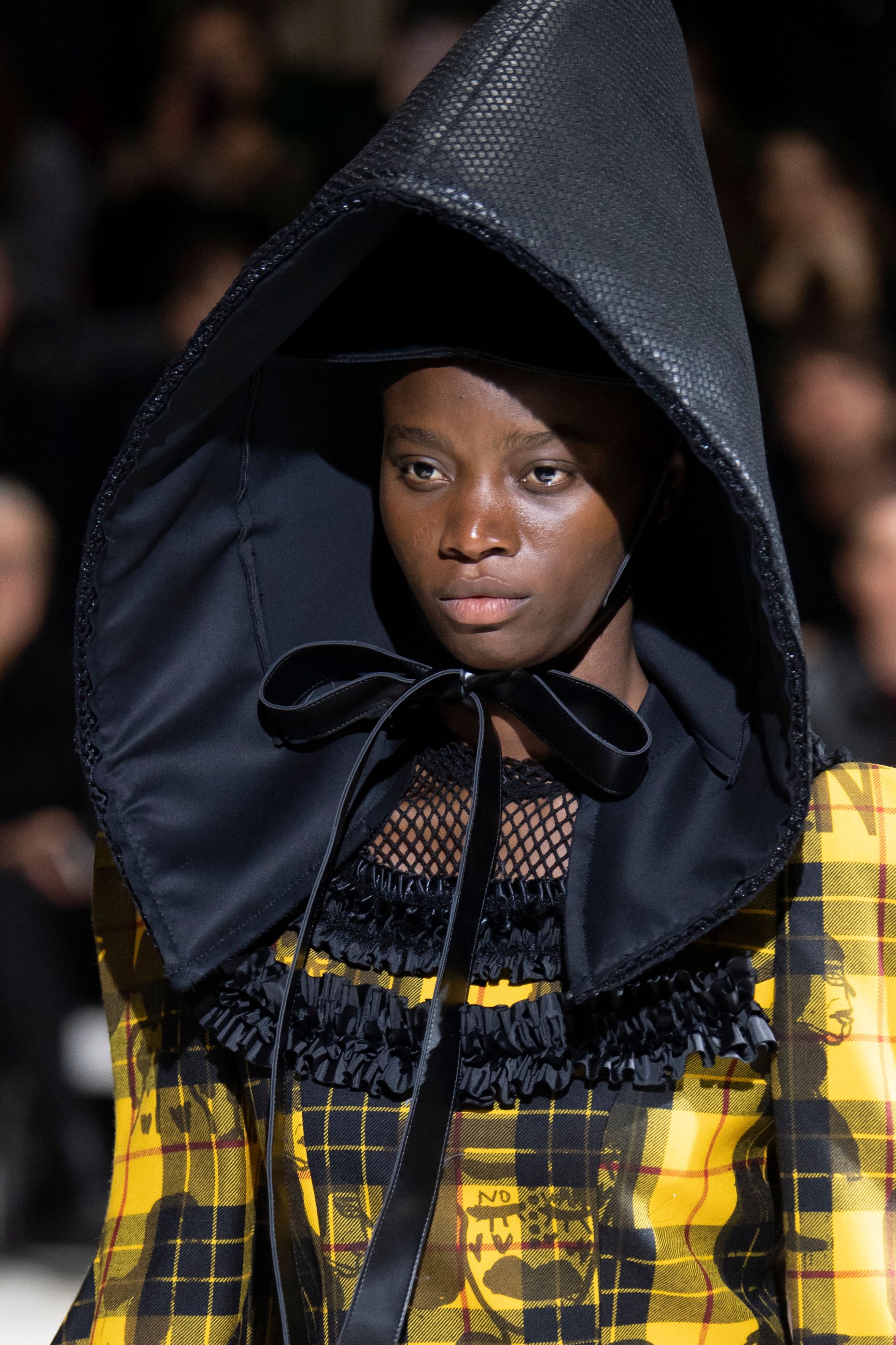 Comme des Garçons' Shadowy Armor at Paris Fashion Week - PAPER